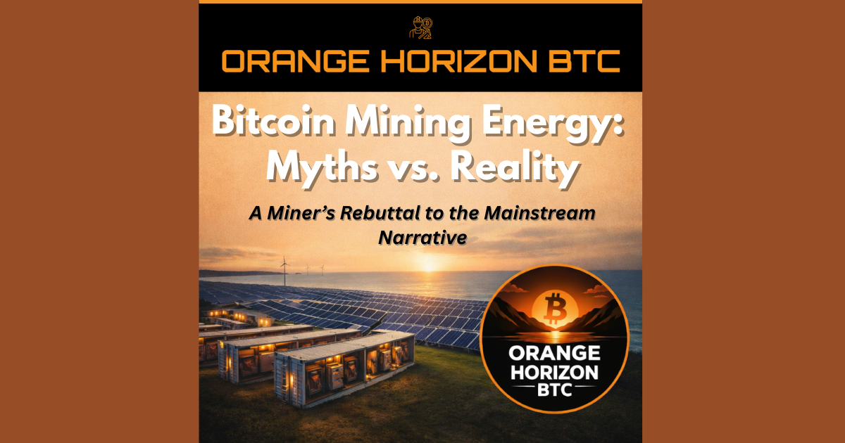 Bitcoin Mining Energy: Myths vs. Reality