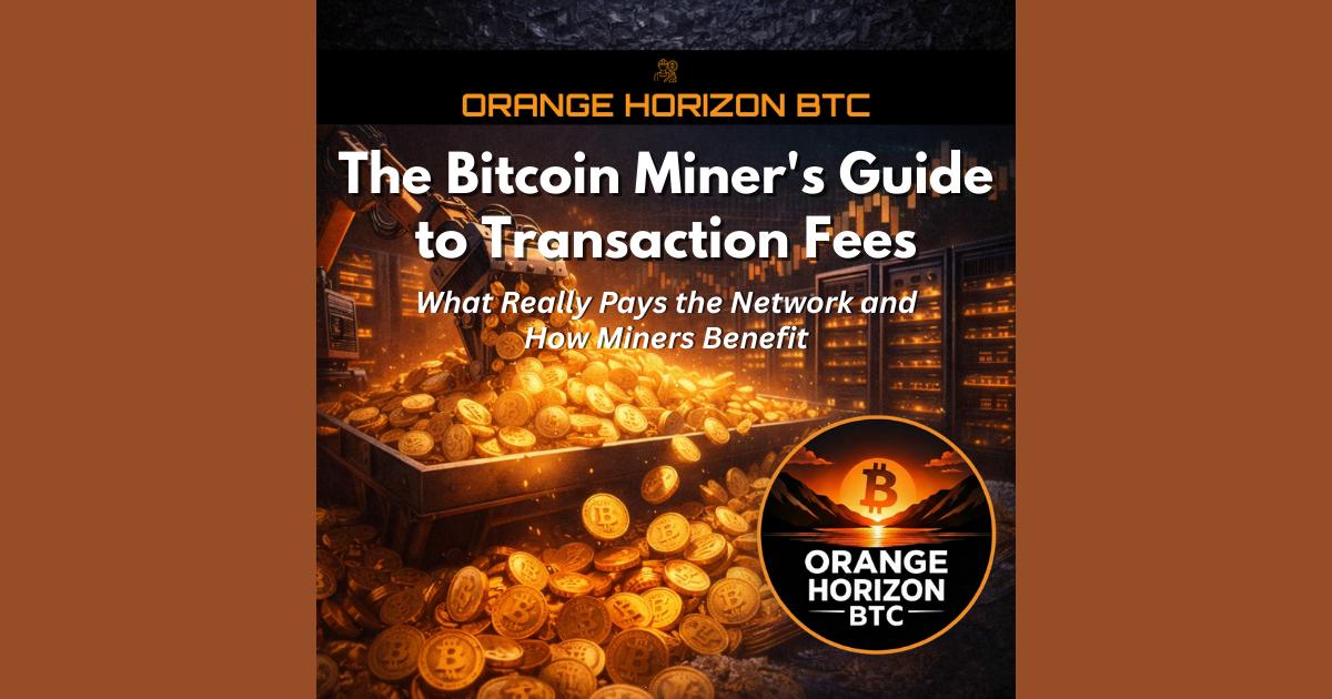 Bitcoin Miner Revenue: Block Subsidy vs Transaction Fees in 2026