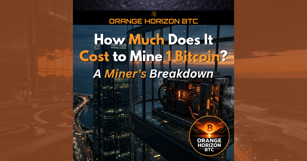 How Much Does It Cost to Mine 1 Bitcoin? An Operator’s Breakdown