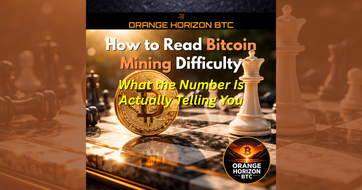 How to Read Bitcoin Mining Difficulty: What the Number Is Actually Telling You
