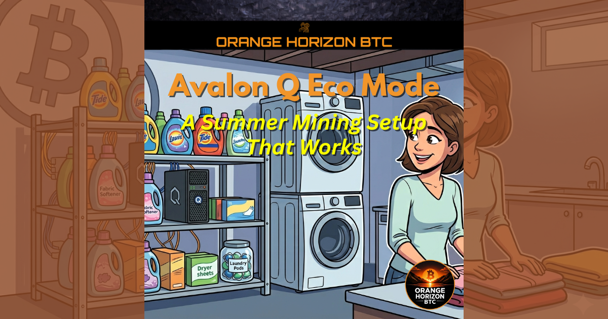 Avalon Q Eco Mode: A Summer Mining Setup That Works